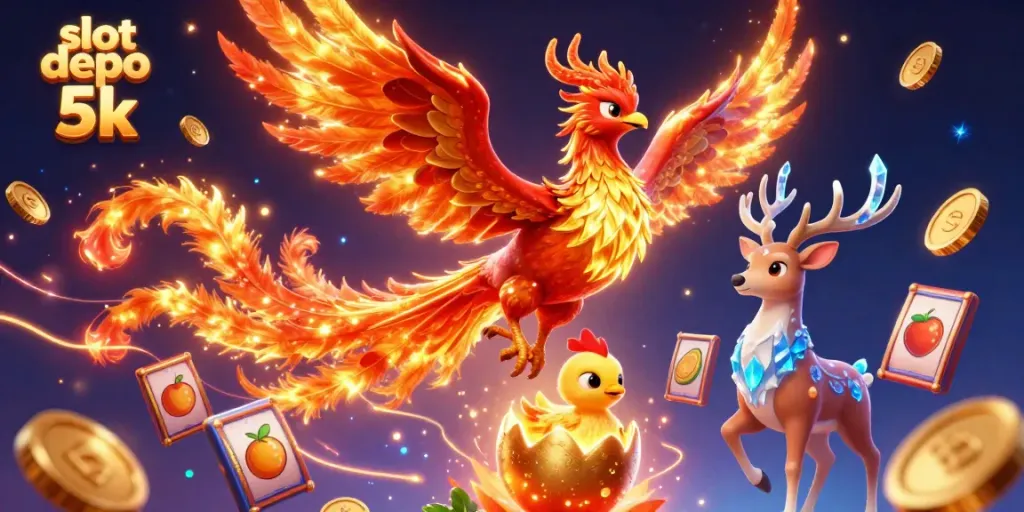 Experience thrilling gameplay on the slot depo 5k platform with vibrant symbols and dynamic visuals.