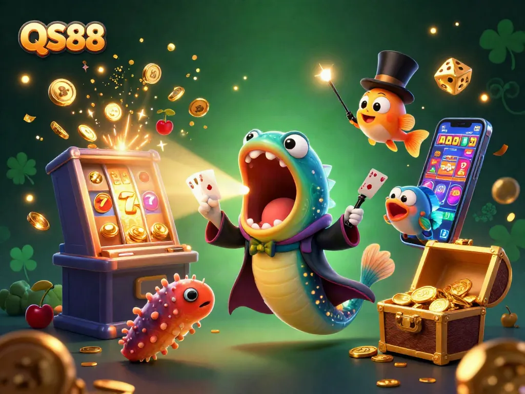 QS88 reels in excitement with a magical display of casino wonders and imaginative characters.