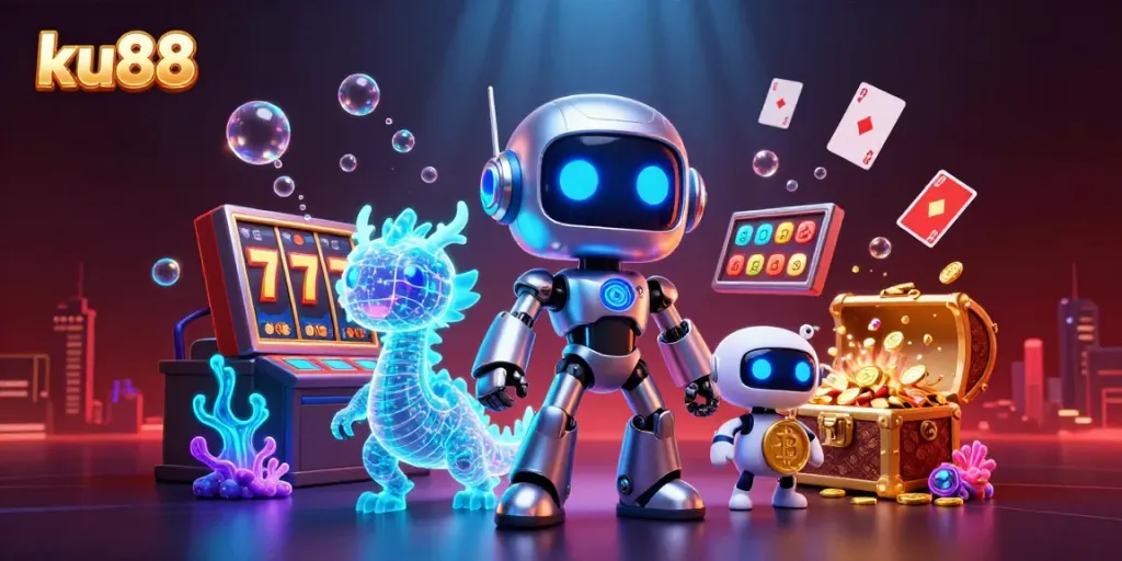 Place bets and spin jackpots with ku88's vibrant online casino experience filled with excitement.