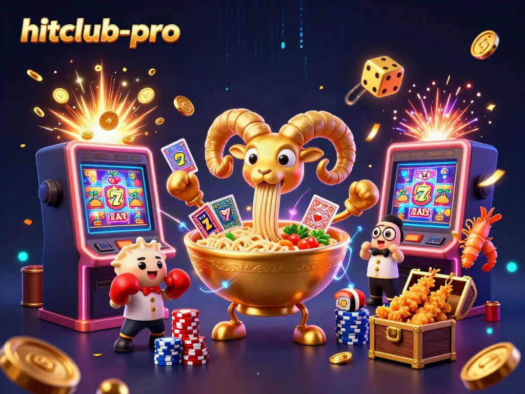 Hitclub-pro offers excitement through playful 3D characters and vibrant casino elements